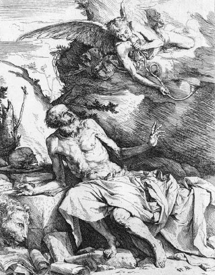 Jose de Ribera St Jerome and the Angel